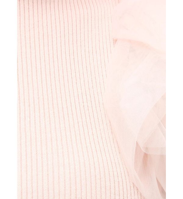 MERCURYDUO「ボリュームチュールフリルニット」|ニット・セーター|