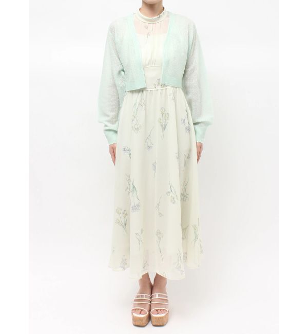 MERCURYDUO「シアーボレロカーディガン」|カーディガン|