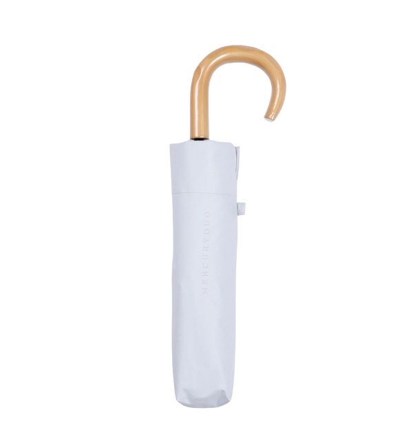 MERCURYDUO「【UVカット率100%】配色ライン折り畳み傘」|傘|