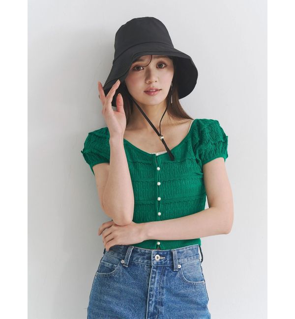 MERCURYDUO「スカシアミカーデニット」|カーディガン|