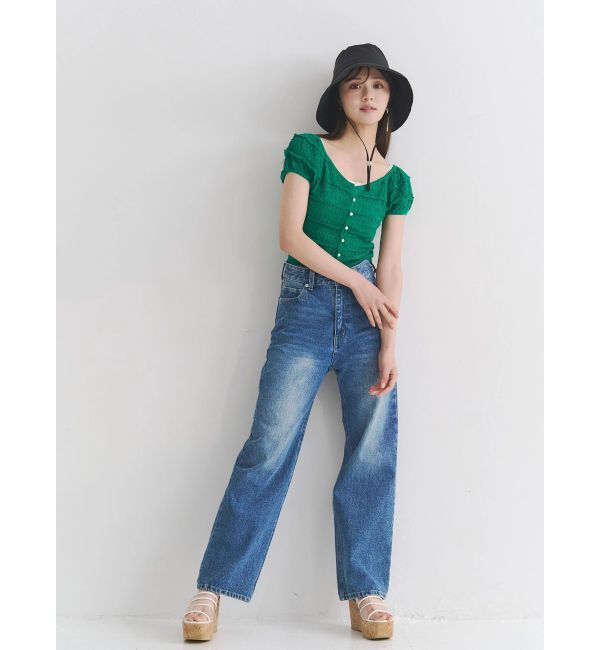 MERCURYDUO「スカシアミカーデニット」|カーディガン|