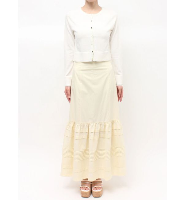 MERCURYDUO「UVカット加工クルーネックカーディガン」|カーディガン|