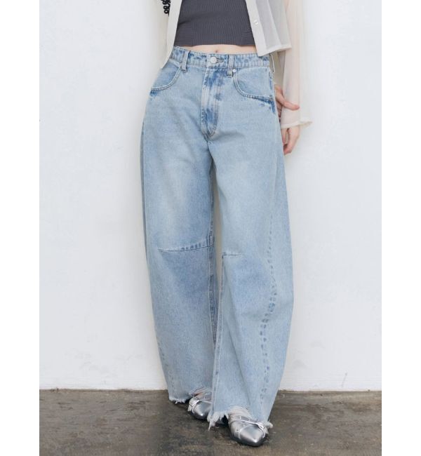 MURUA「コクーンワイドデニム」|デニム|