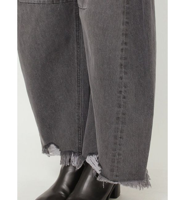 MURUA「コクーンワイドデニム」|デニム|