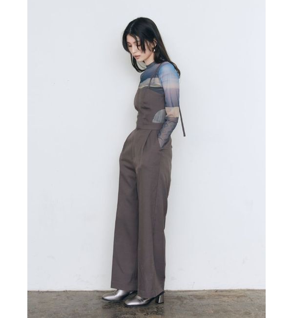 MURUA「サイドカットロンパース」|オールインワン|