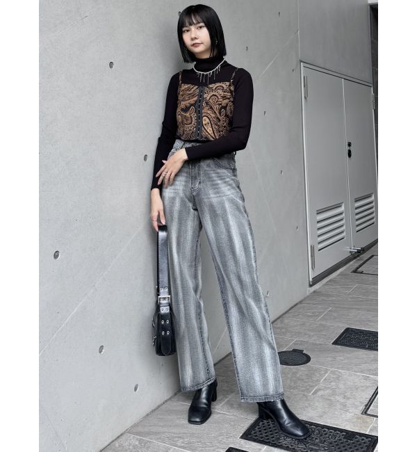 MURUA「イレギュラーカラーデニム」|デニム|