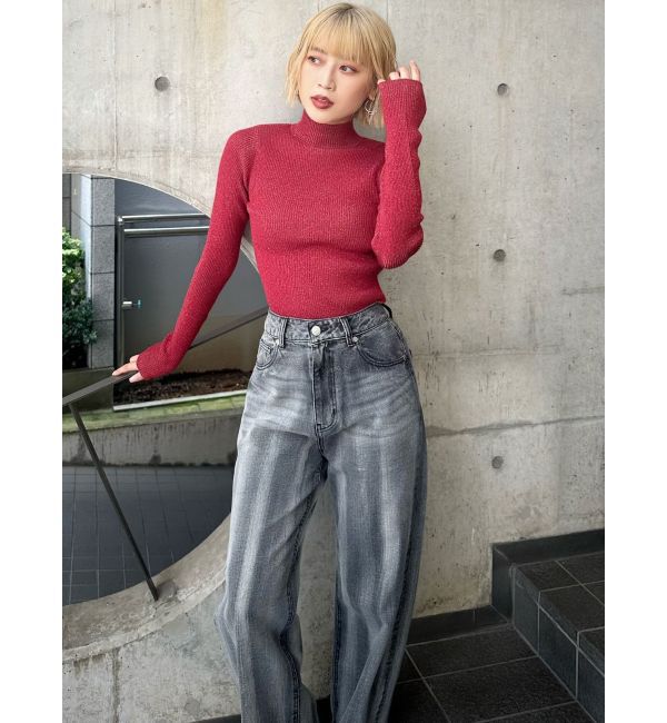 MURUA「イレギュラーカラーデニム」|デニム|