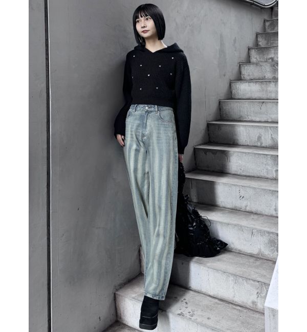 MURUA「イレギュラーカラーデニム」|デニム|