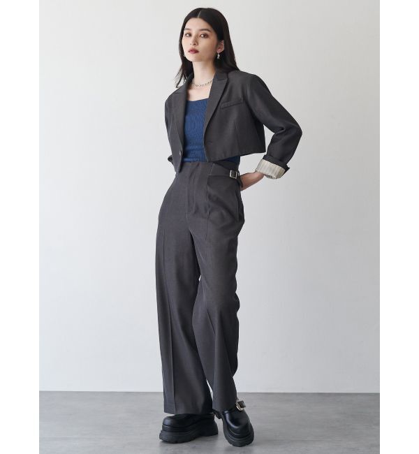 MURUA「サイドベルトパンツ【セットアップ着用可】」|その他|