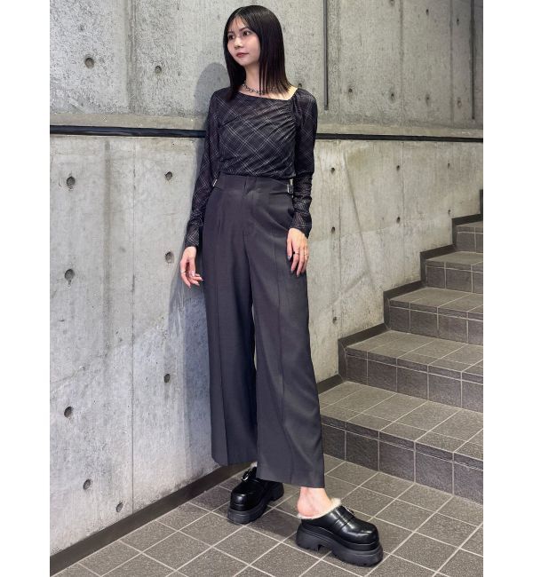 MURUA「サイドベルトパンツ【セットアップ着用可】」|その他|