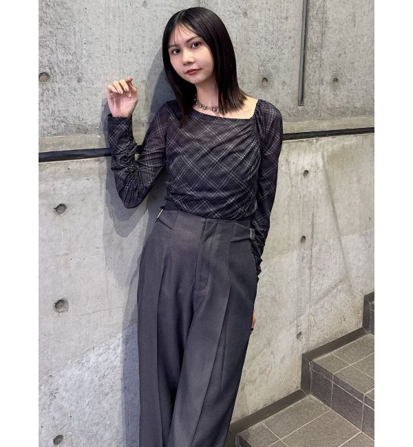 MURUA「サイドベルトパンツ【セットアップ着用可】」|その他|