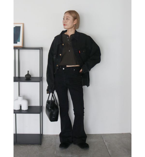 Ungrid「ビッグシルエットデニムジャケット」|ブルゾン・スタジャン|