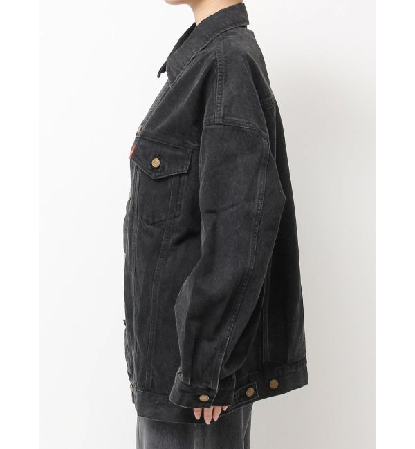 Ungrid「ビッグシルエットデニムジャケット」|ブルゾン・スタジャン|