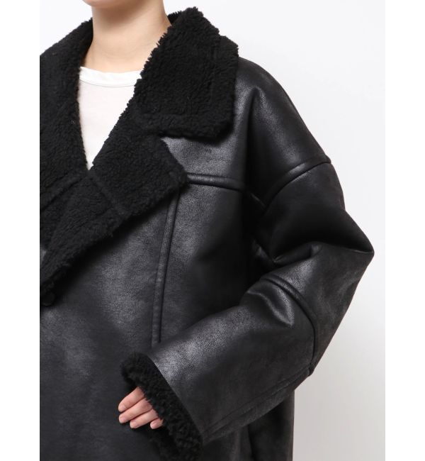 Ungrid「フェイクムートンルーズブルゾン」|ブルゾン・スタジャン|