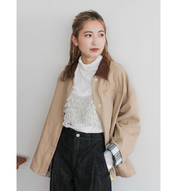 Ungrid「Dickies別注 バイカラーブルゾン」|ブルゾン・スタジャン|