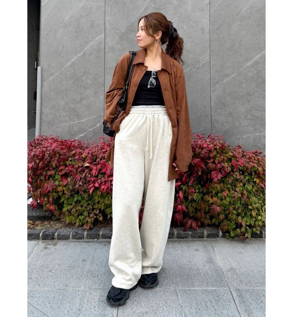 Ungrid「フェイクスウェードジャケット」|ブルゾン・スタジャン|