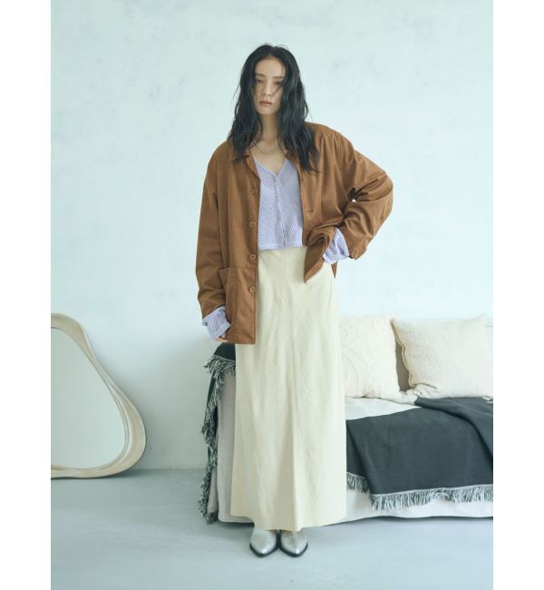 Ungrid「フェイクスウェードジャケット」|ブルゾン・スタジャン|