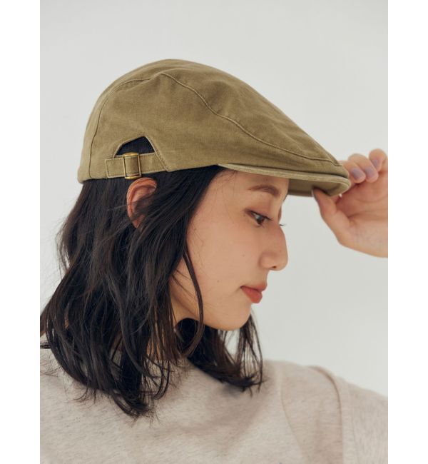 Ungrid「ウォッシュデザインハンチング」|ハンチング・ベレー帽|
