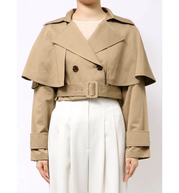 LAGUNAMOON「チュールドッキングマルチWAYトレンチコート」|トレンチコート|