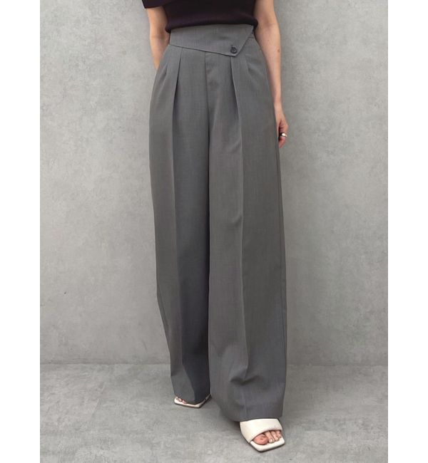 LAGUNAMOON「ラペルワイドパンツ」|その他|