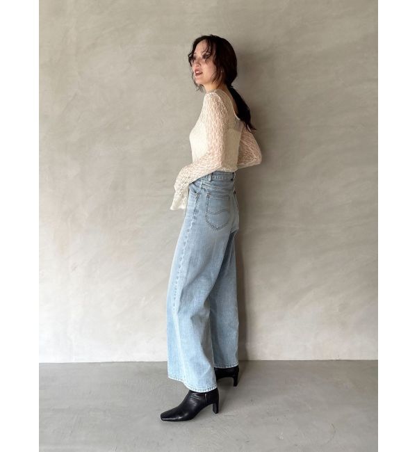 LAGUNAMOON「2WAYストレッチレーストップス」|Tシャツ・カットソー|