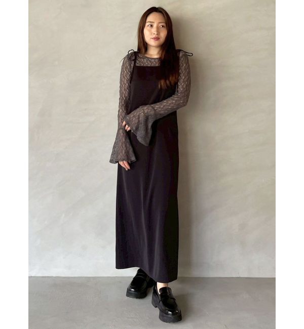 LAGUNAMOON「2WAYストレッチレーストップス」|Tシャツ・カットソー|