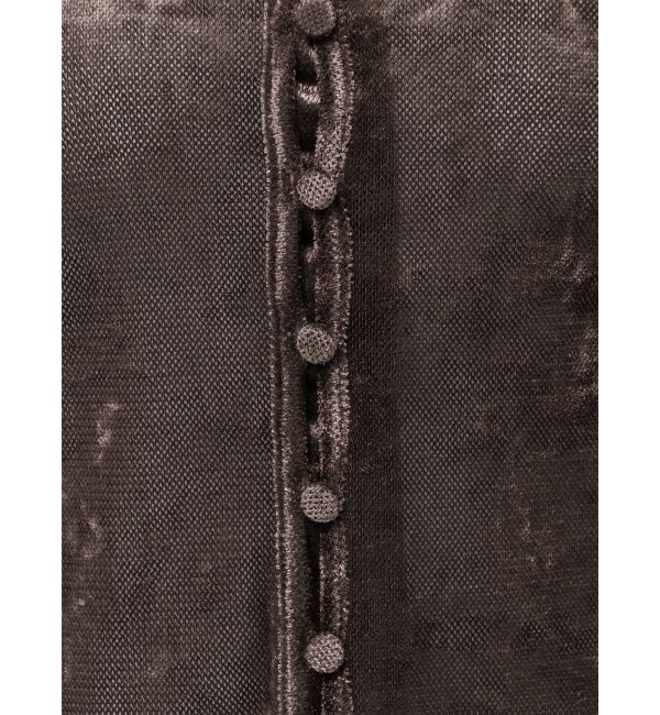 LAGUNAMOON「2WAYシアーメッシュベロアトップス」|Tシャツ・カットソー|