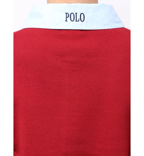 LAGUNAMOON「【POLO BCSコラボ】シャツカラーカフスニットプルオーバー」|ニット・セーター|
