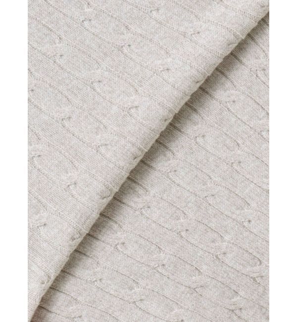 LAGUNAMOON「【POLO BCSコラボ】カラーネックメランジケーブルニットワンピース」|ワンピース|