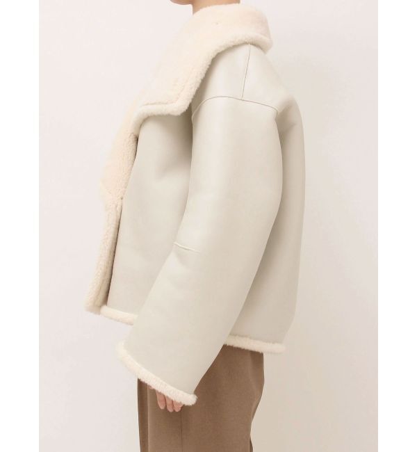 LAGUNAMOON「【REVIVAL】フェイクムートンスタンドカラーコート」|その他|