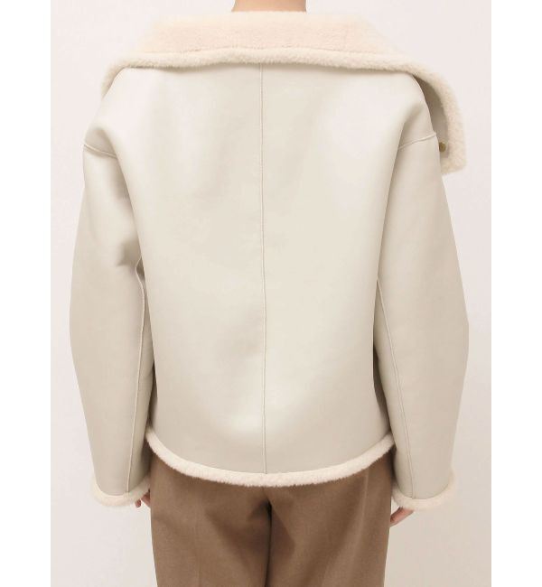 LAGUNAMOON「【REVIVAL】フェイクムートンスタンドカラーコート」|その他|