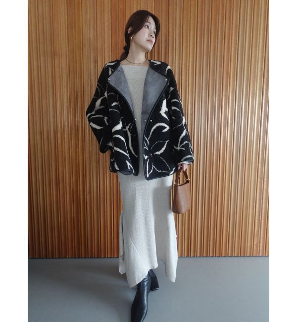 LAGUNAMOON「【REVIVAL】リバーシブルボアブルゾン」|その他|