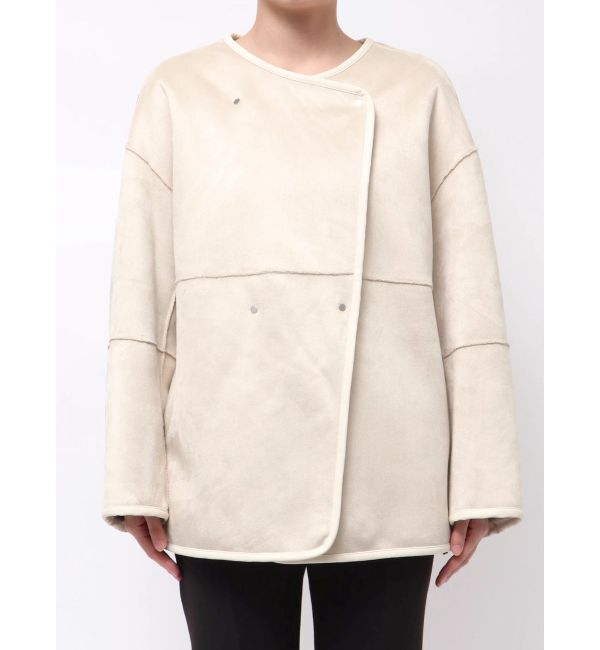 LAGUNAMOON「【REVIVAL】リバーシブルボアブルゾン」|その他|