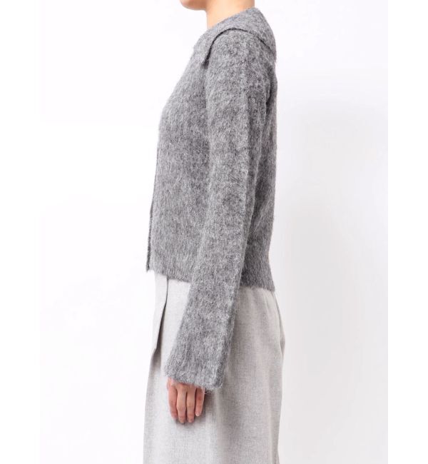 LAGUNAMOON「ヘアリーカラーカーデニットプルオーバー」|カーディガン|