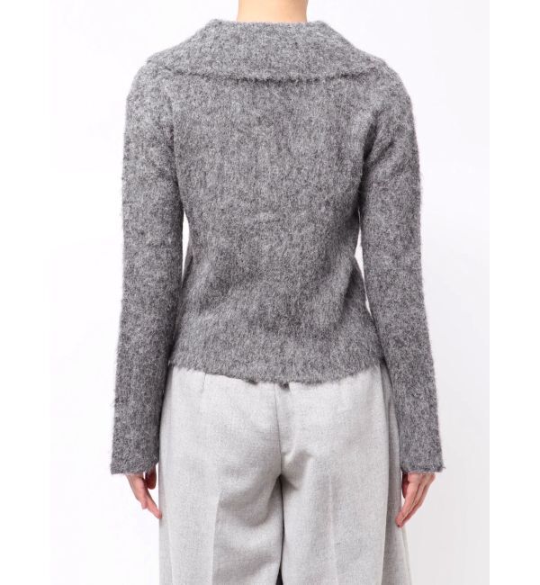 LAGUNAMOON「ヘアリーカラーカーデニットプルオーバー」|カーディガン|