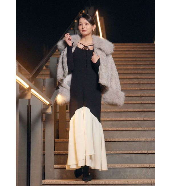 LAGUNAMOON「ビッグカラーエコファージャケット」|その他|