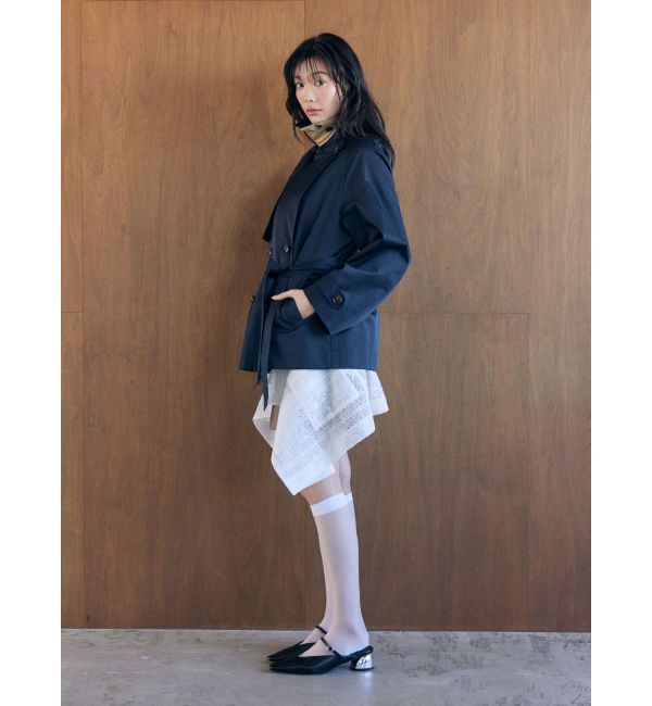 LAGUNAMOON「ミディアムトレンチコート」|トレンチコート|