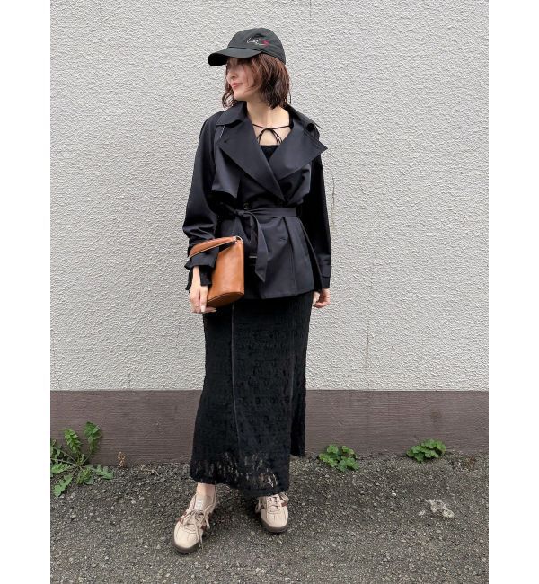 LAGUNAMOON「ミディアムトレンチコート」|トレンチコート|