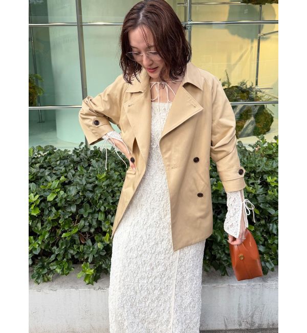 LAGUNAMOON「ミディアムトレンチコート」|トレンチコート|