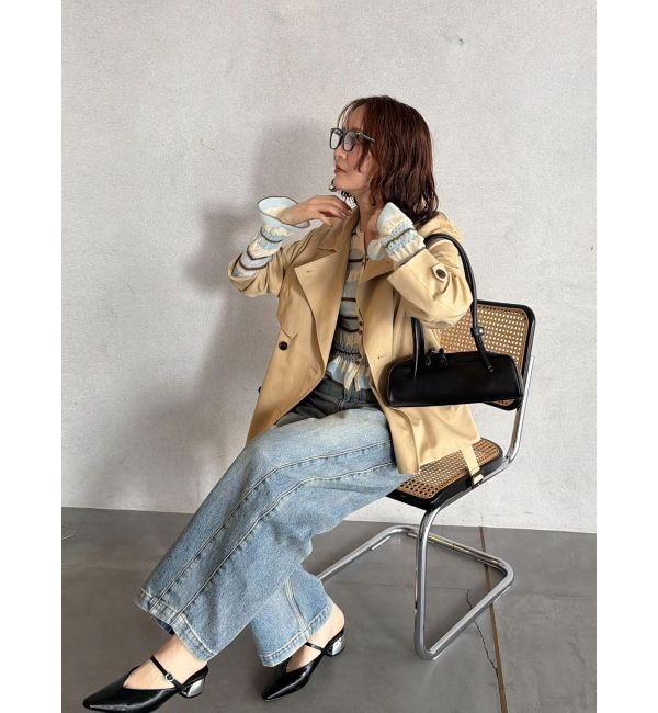 LAGUNAMOON「ミディアムトレンチコート」|トレンチコート|