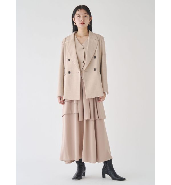 LAGUNAMOON「ティアードスカートドッキングベストワンピース」|ワンピース|