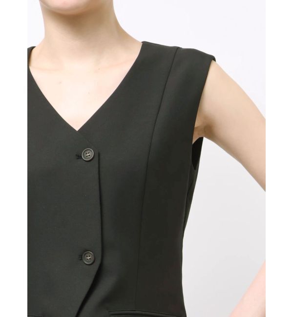 LAGUNAMOON「ティアードスカートドッキングベストワンピース」|ワンピース|