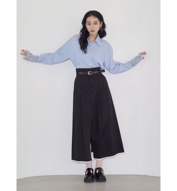 LAGUNAMOON「スリットチノスカート」|スカート|