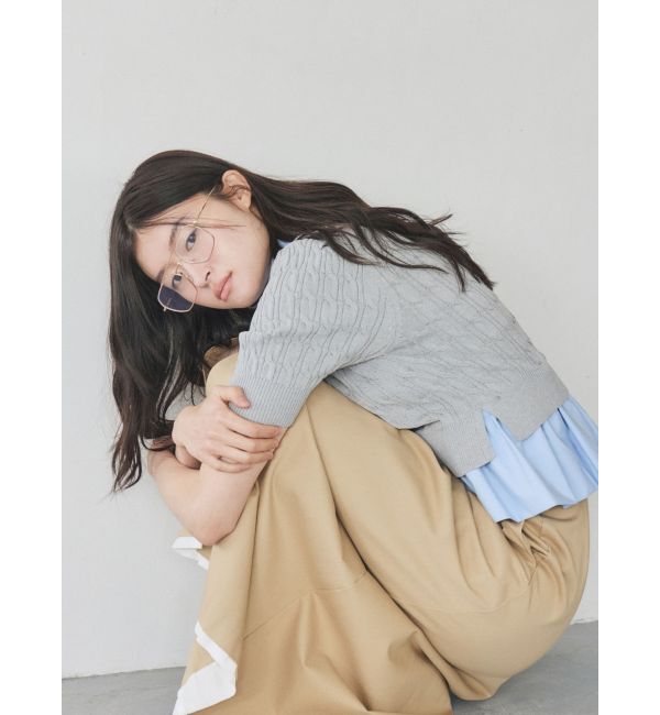 LAGUNAMOON「スリットチノスカート」|スカート|