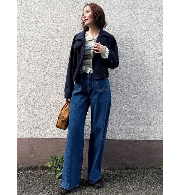 LAGUNAMOON「シアーボーダーカーデプルオーバー」|ニット・セーター|