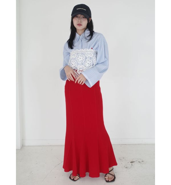 LAGUNAMOON「【POLO BCSコラボ】レイヤードカラーカフスシャツ」|シャツ・ブラウス|