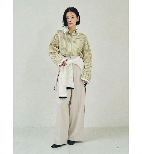 LAGUNAMOON「【POLO BCSコラボ】レイヤードカラーカフスシャツ」|シャツ・ブラウス|