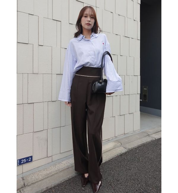 LAGUNAMOON「【POLO BCSコラボ】レイヤードカラーカフスシャツ」|シャツ・ブラウス|