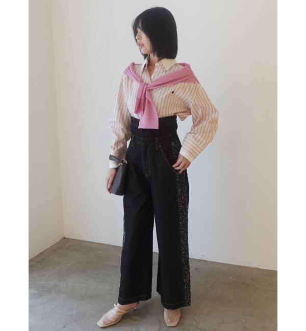 LAGUNAMOON「【POLO BCSコラボ】レイヤードカラーカフスシャツ」|シャツ・ブラウス|