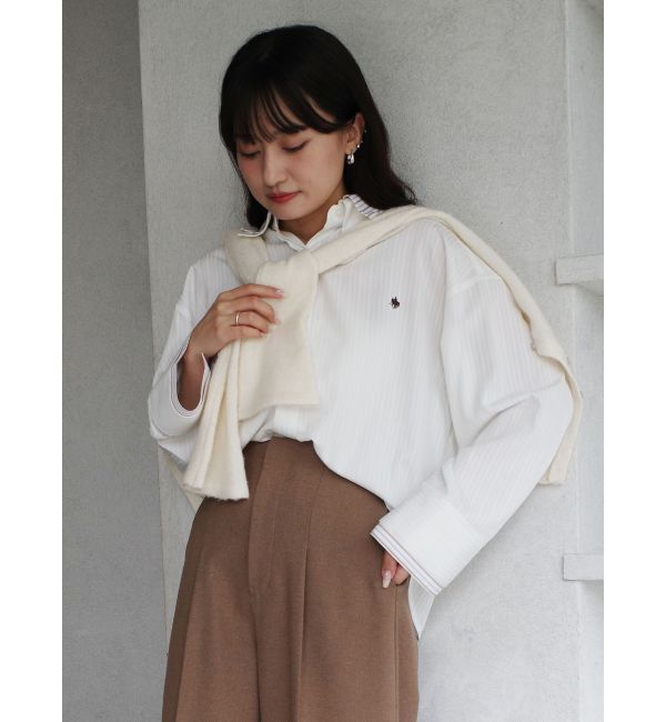 LAGUNAMOON「【POLO BCSコラボ】レイヤードカラーカフスシャツ」|シャツ・ブラウス|